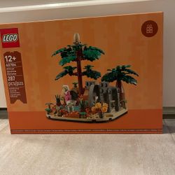 Lego African Savanna Diorama