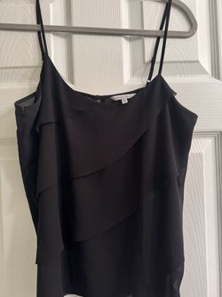 Naked Zebra 90’s Vintage Black sheer  Women's Top size small