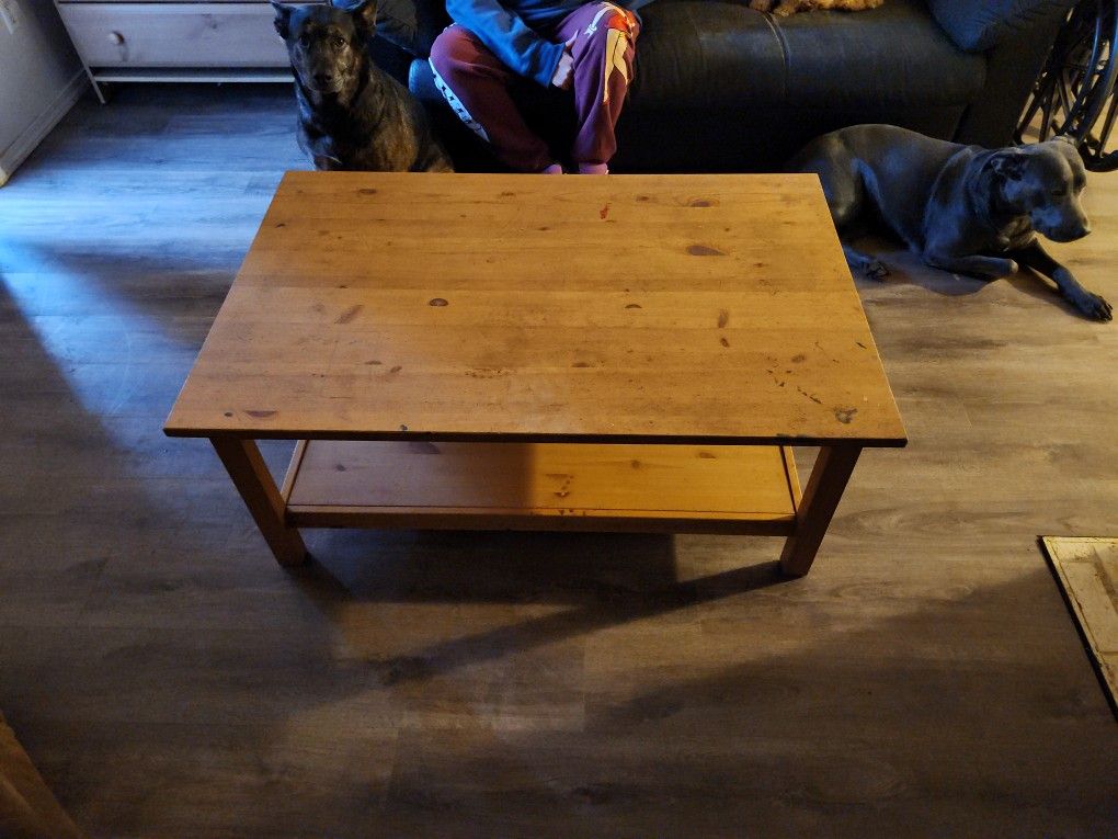 Wooden Coffee Table