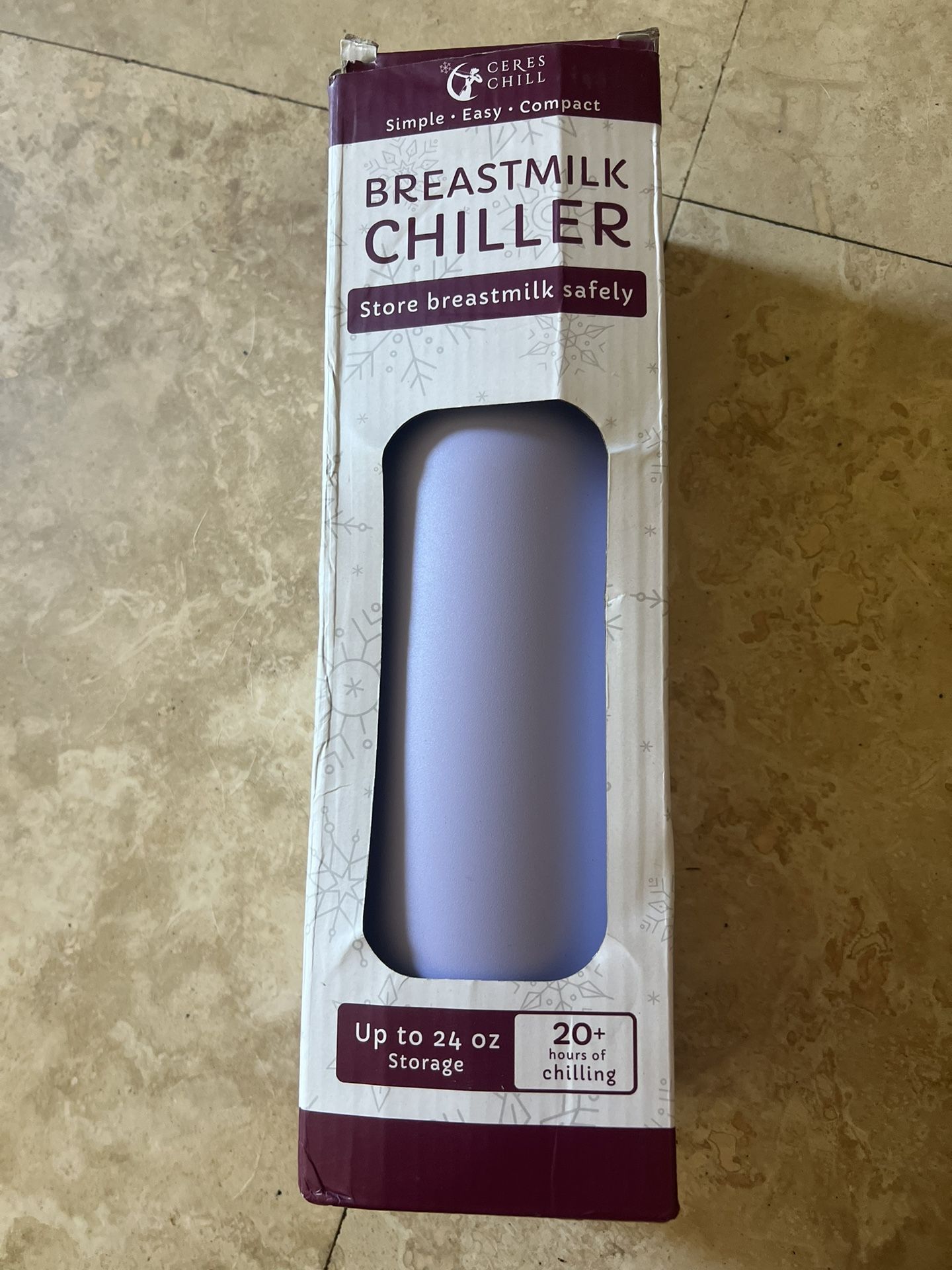 Ceres Chill BreastMilk Chiller Lavender 24 OZ