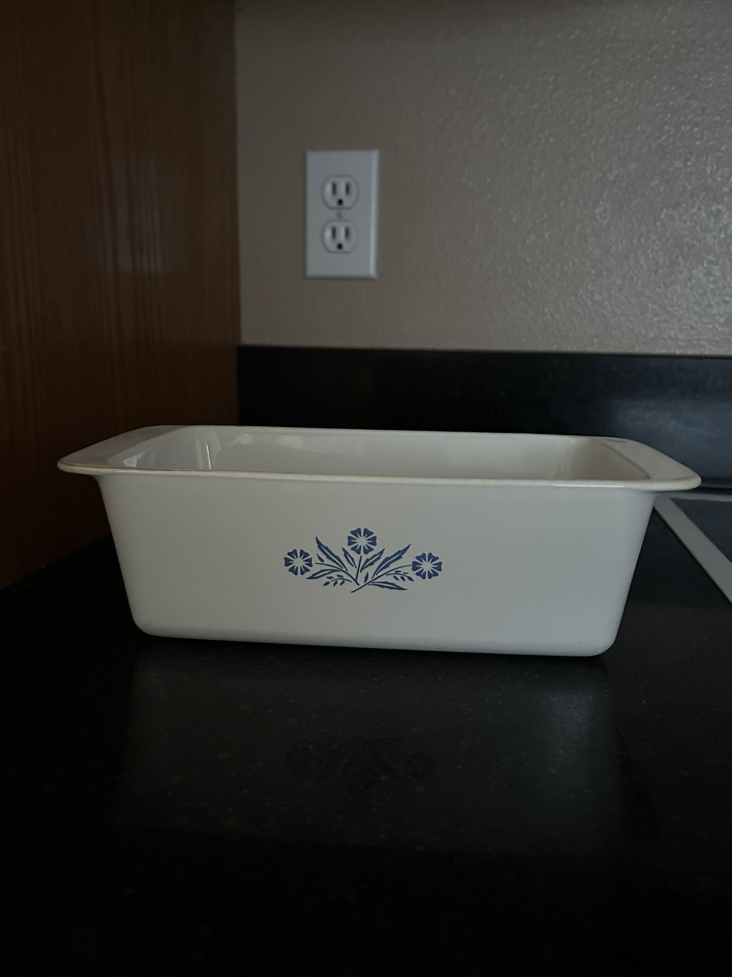 Vintage Blue Cornflower Corningware Loaf Pan