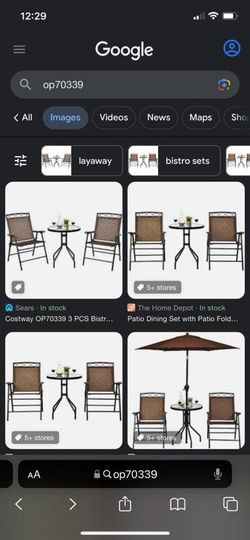 Brand New Patio Set 