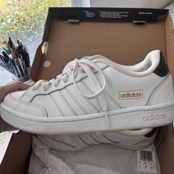 White Adidas 