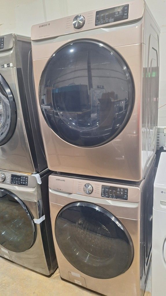 Used LG Washer & Electric Dryer 27"inch Front Load Set Whit Warranty 
