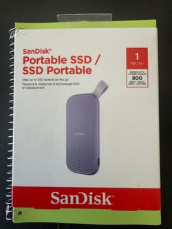 SANDISK Portable SSD 1TB hard drive
