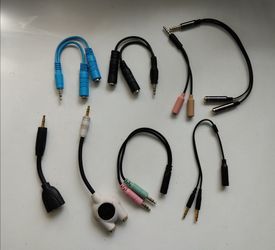 3.5mm Audio Jack Splitter For Sale ($2 Each)