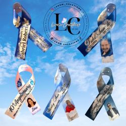 Custom Ribbons / Funeral / Celebration Of Life / RIP