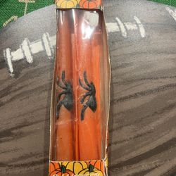 Halloween Spider Candles 
