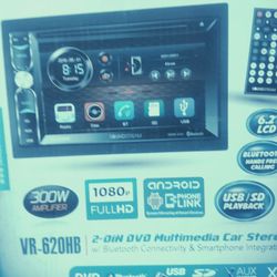Soundstream 2 -DIN DVD Multimedia Car Stereo 
