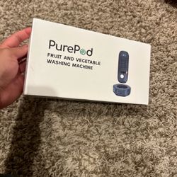 PurePod Fruit & Vegetable Washing Machine Produce Cleaner New in Box