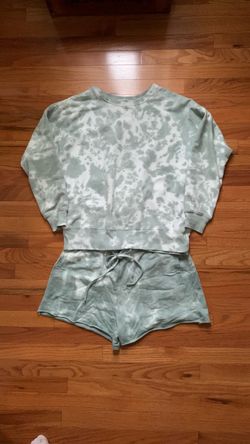 Oversize Sweatshirt and Shorts Set
