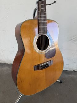 Vintage 70’s Yamaha FG-260 12 String Acoustic Guitar