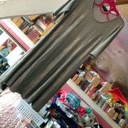 Woman’s Silver Dress (size L)