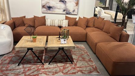 Jennifer Sectional $10 Down Payment And Financing Available