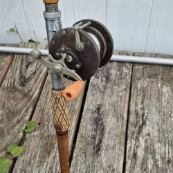 Vintage Rod And Reel Still Works