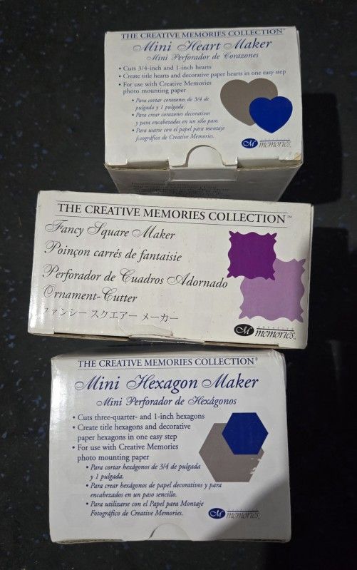 Creative Memory Shape Makers