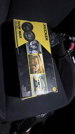 Kicker CSC65 6.5 inch coaxial speaker