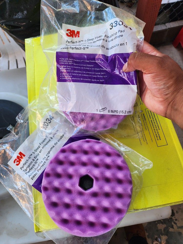 Step Foam Finishing Pad 3M