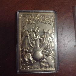 Burger King Pokemon 24k Gold Plated 