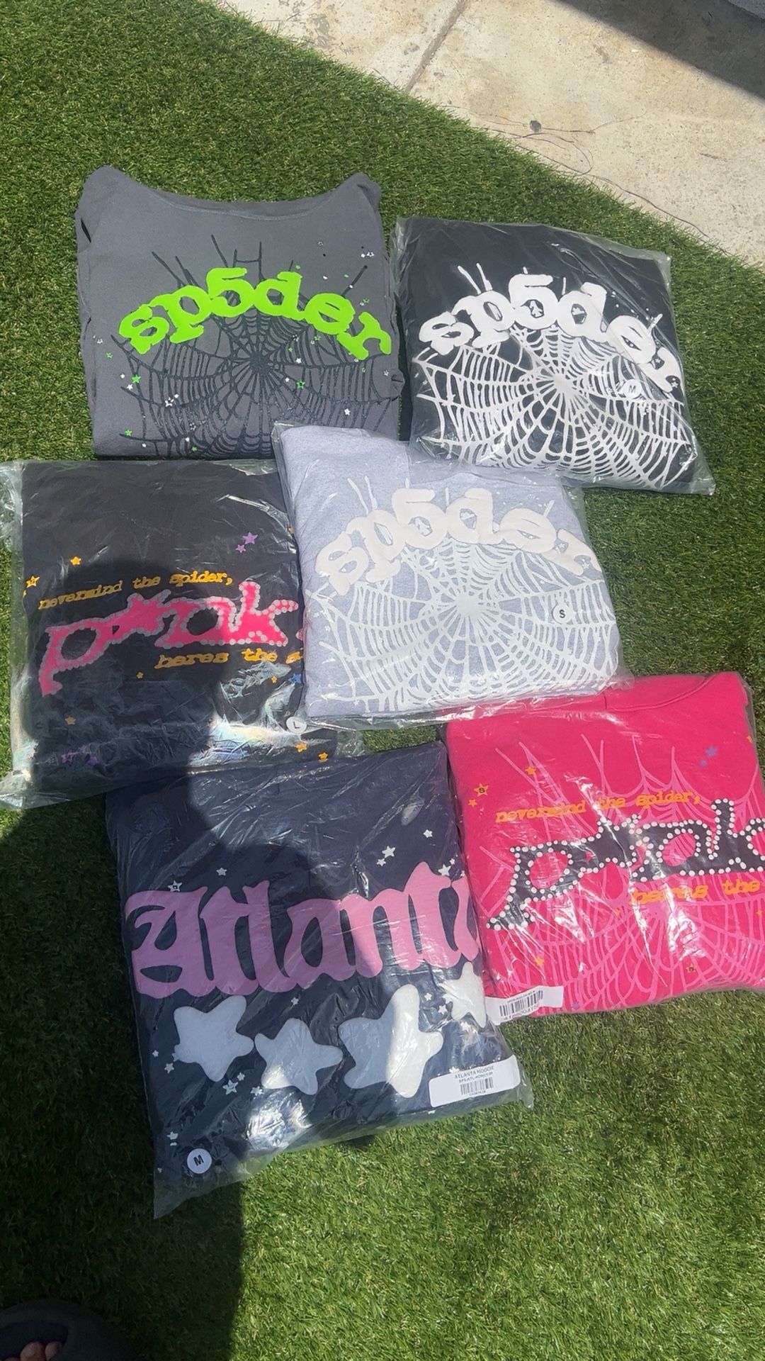 SP5DER HOODIES ALL SIZES ON SALE