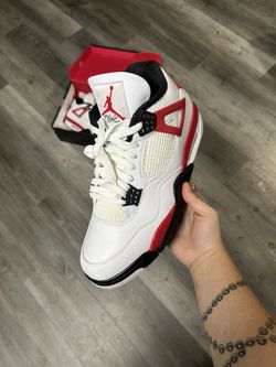 Jordan 4 Retro Red Cement 