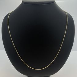 14k Gold Rope Chain. New.