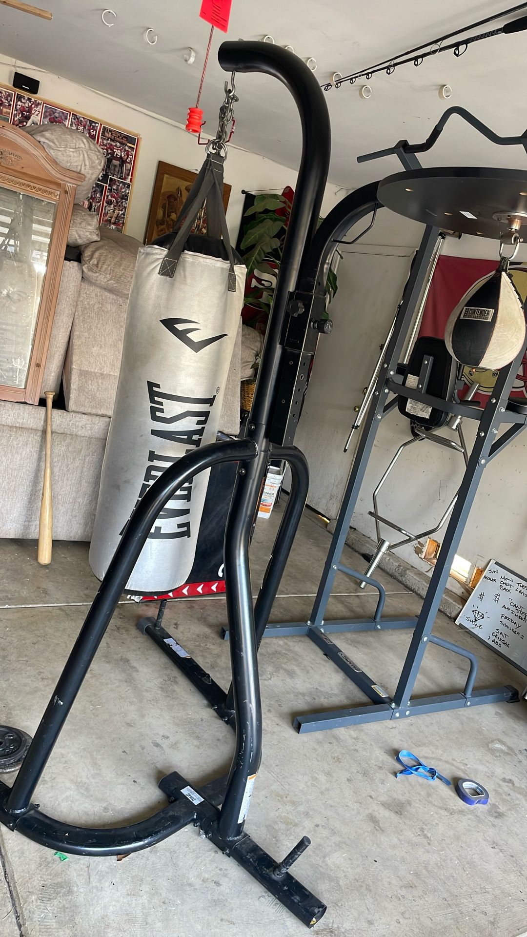 Punching Bag And Speed Bag