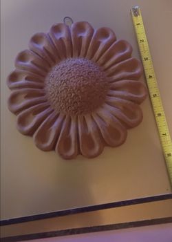 Sunflower Clay art from Mexico. Pickup only