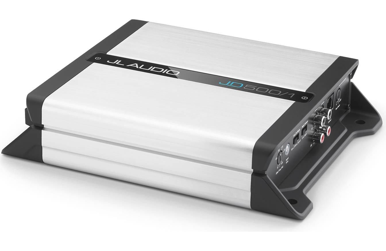 
JL Audio JD500/1 JD Series mono subwoofer amplifier — 500 watts RMS x 1 at 2 ohms

