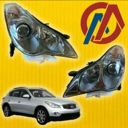 AFTERMARKET 2008 - 2015 INFINITI EX35 EX37 QX50 FRONT HEADLIGHTS HID XENON