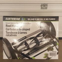 Earthwise 16-inch Reel Lawn Mower

