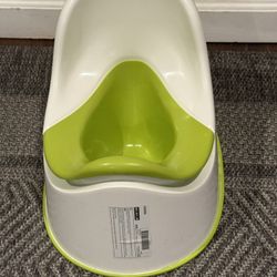 Children's potty, white/lime