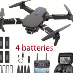HD DUAL CAMERA DRONE "CS-88+CIDE" & 4 BATTERIES Made To Use w/ iPhones {360° Flips}