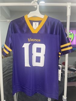 Justin Jefferson Minnesota Vikings NFL Jersey Youth Large 12-14