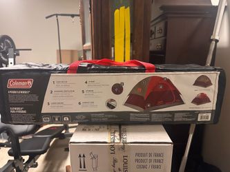 Coleman 4 person flatwoods tent