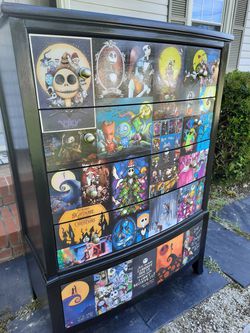 Nightmare Before Christmas large chest of drawers