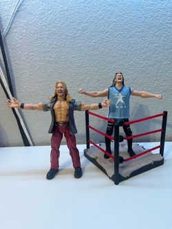 WWE JAKKS Figures - Y2J Chris Jericho + Ring