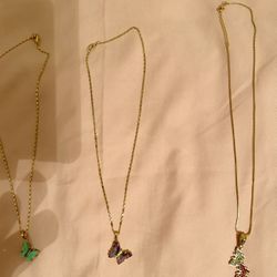 Butterfly Necklace $7 Each