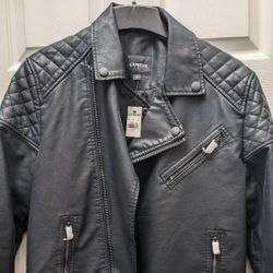 Express Leather Moto Style Jacket