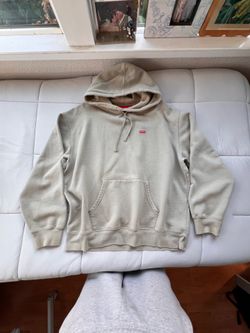 Beige Supreme small box logo