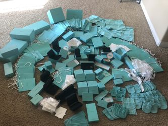 Tiffany & Co. Packaging Ring Box, Watch Box, Bags, Vintage Watch, Pen Etc  