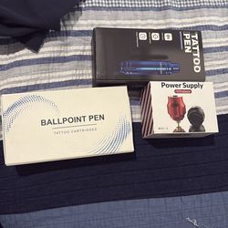 tattoo machines and ball poit needles