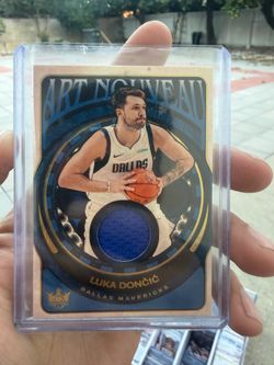 Luka doncic Game worn patch