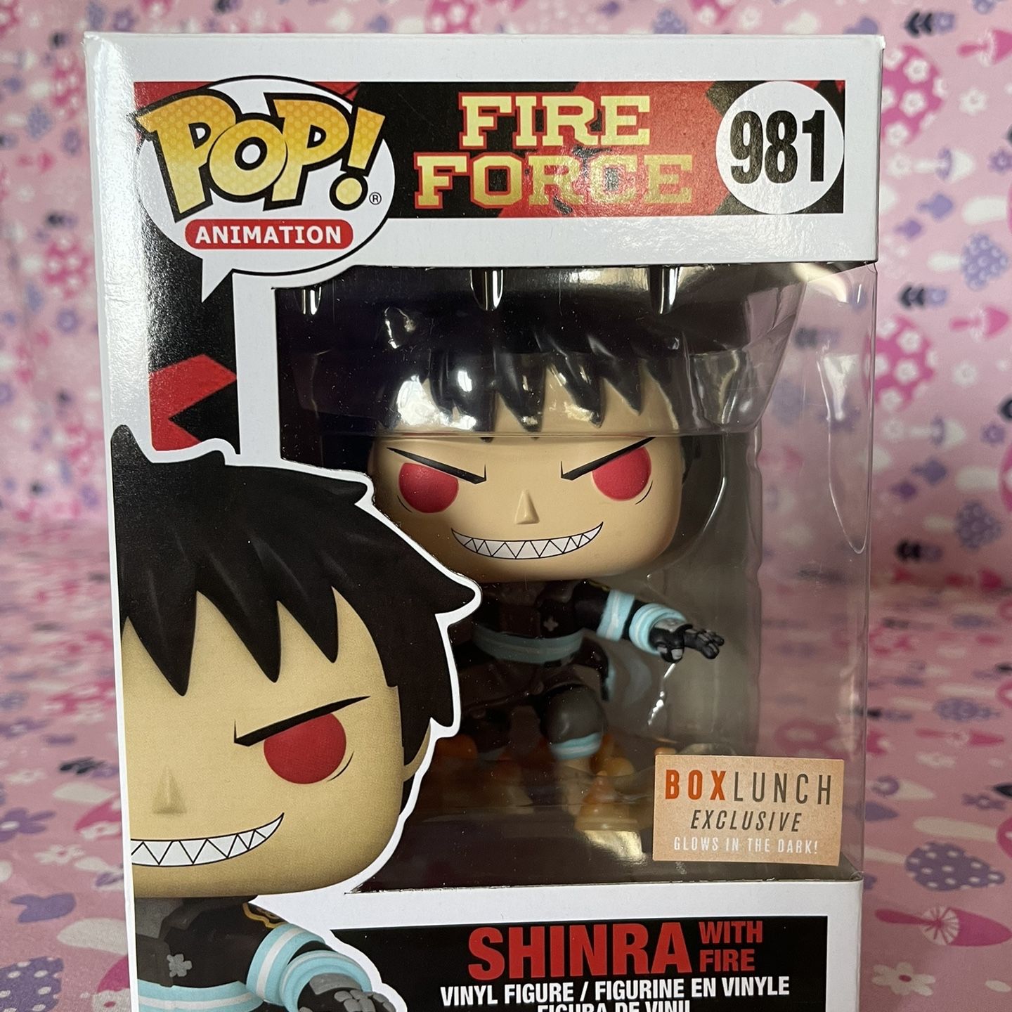 Funko Pop Fire Force - Shinra With Fire 981