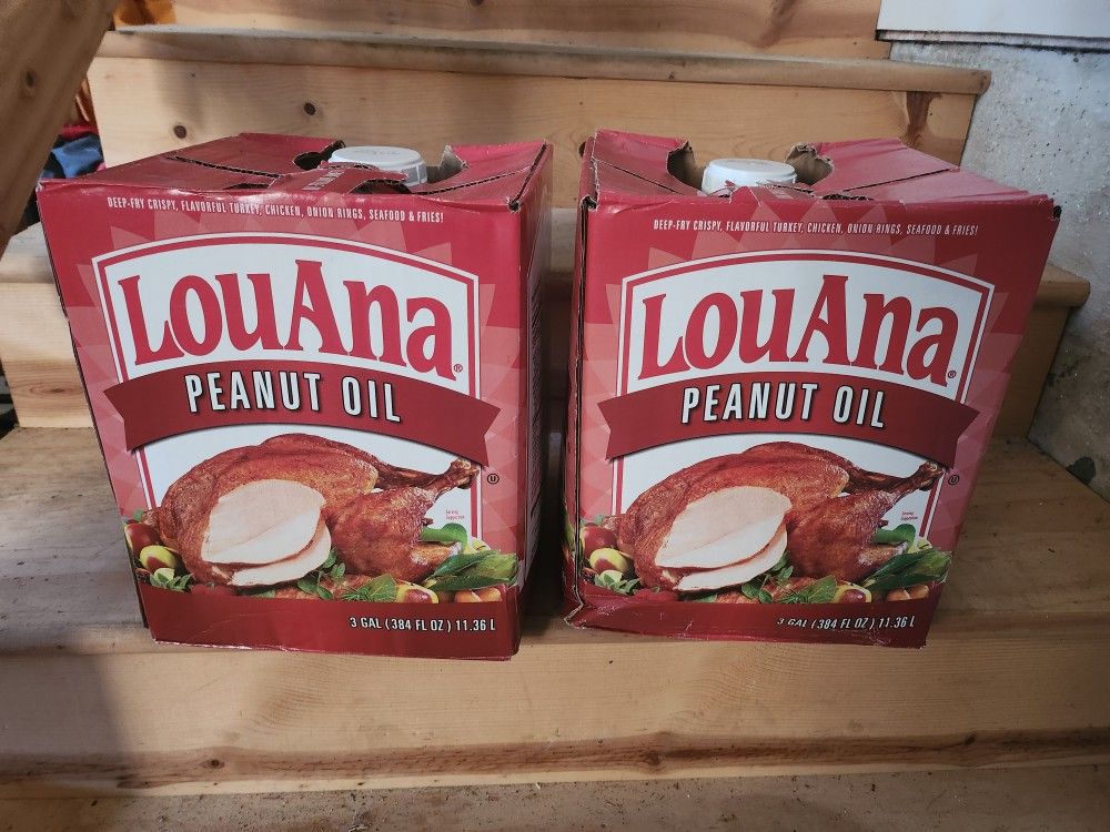 Peanut Oil  ($38 Each)
