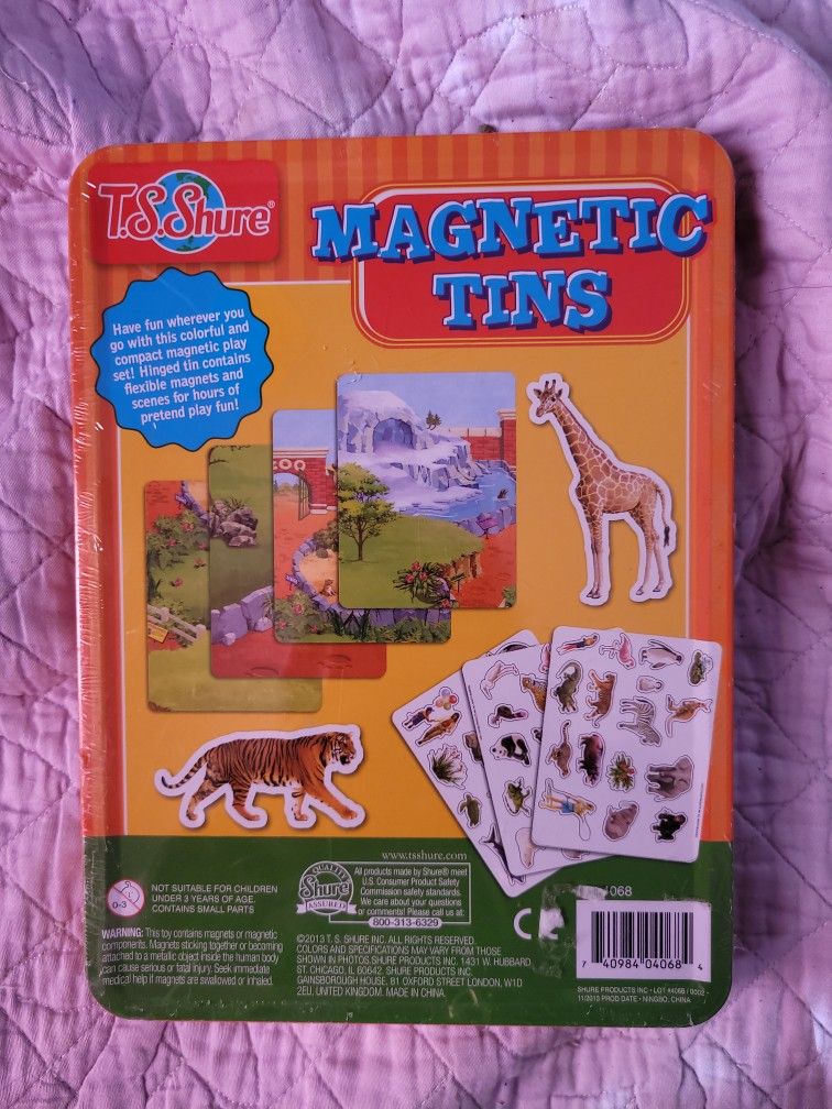 A Great Travel Activity Magnetic Tins For Ages 2-8