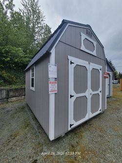 8x12 Lofted Barn Shed