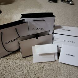 Little Chanel Bags & Boxes  5 Pieces  