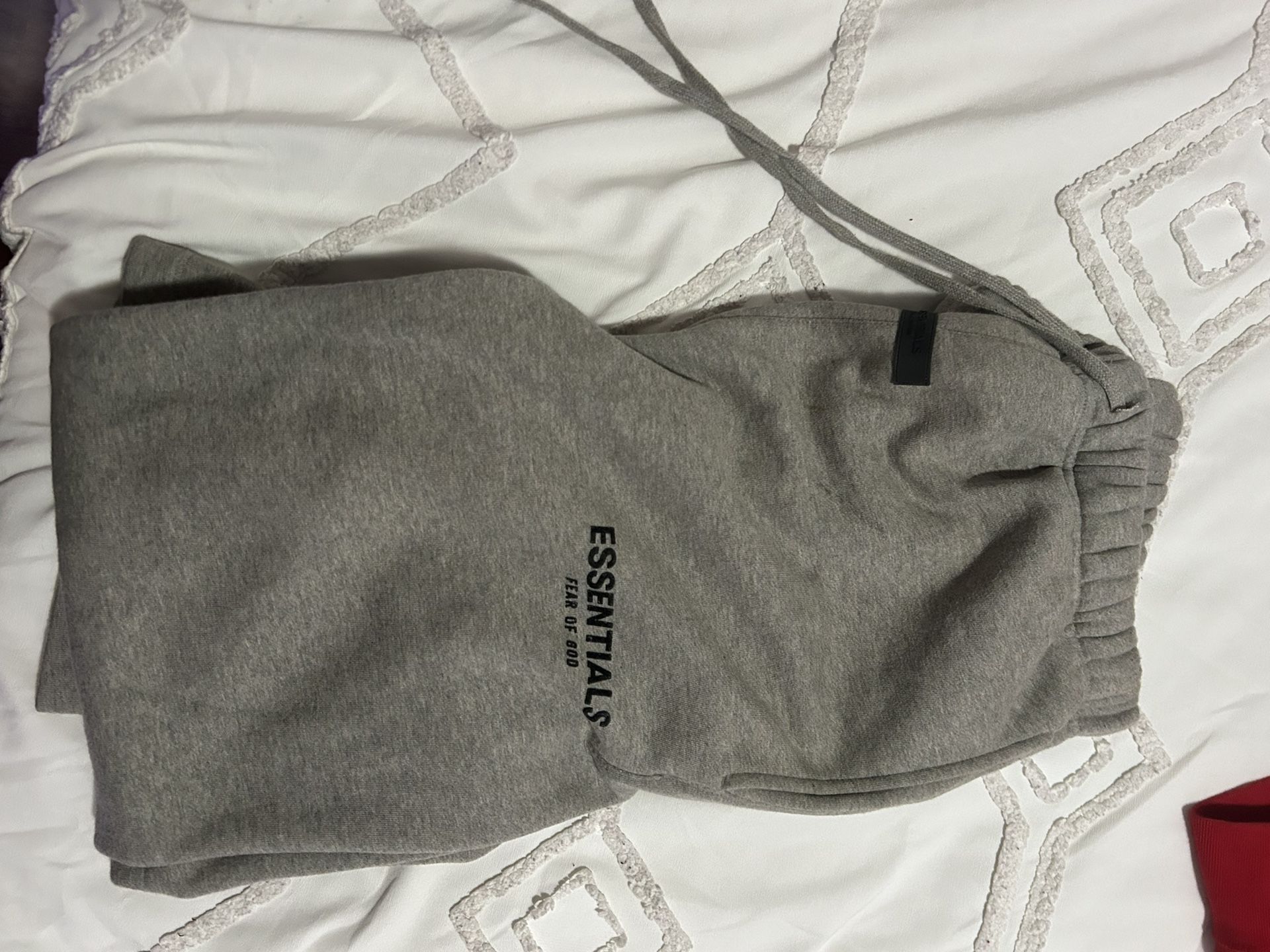 Dark Gray Oatmeal Relaxed Essential Sweatpants