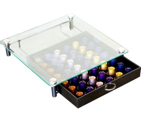 Tempered Glass Coffee Pod Drawer